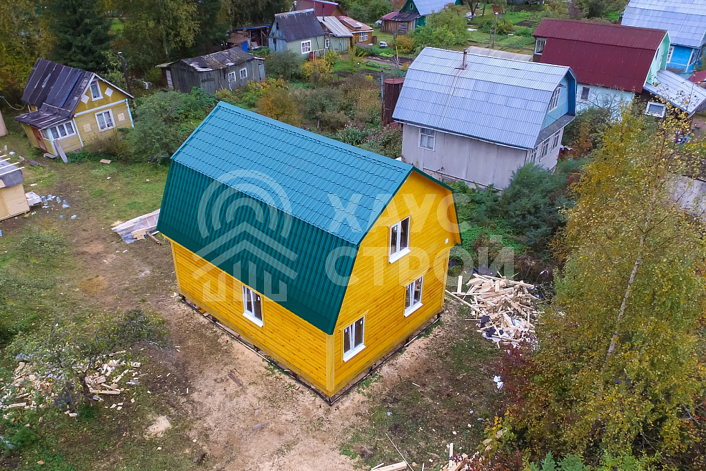 Дом из бруса 6х8 Бедфорд в Ленинградской области - Фото 3
