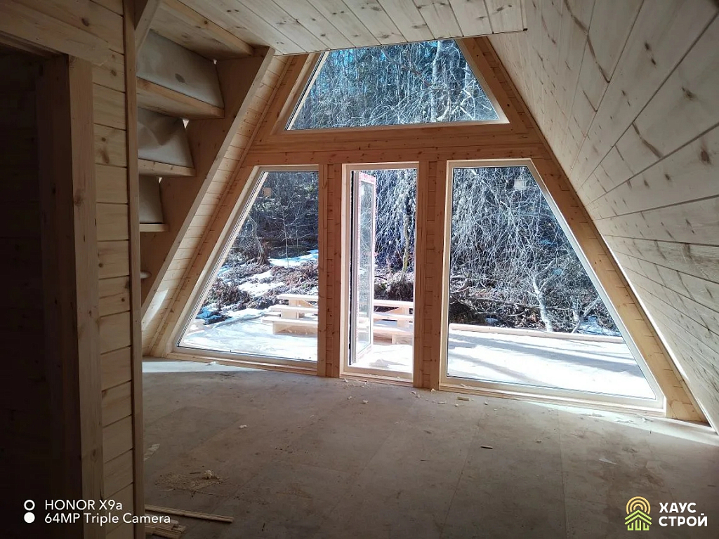 Дом A-Frame "Борн" в Карелии - Фото 7