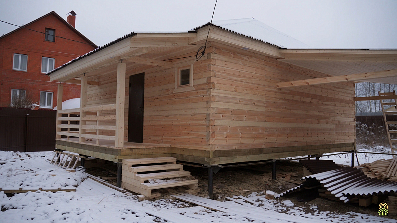 Дом из бруса 8х9,5 в Раменском - Фото 2