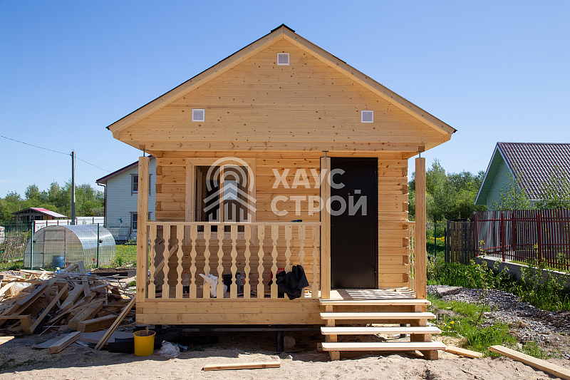 Баня из бруса 4х5 Садко в Приозерске - Фото 2