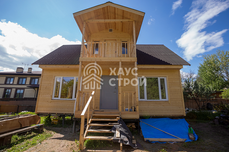 Каркасный дом 6х9 Барнаул в Ваганово - Фото 1