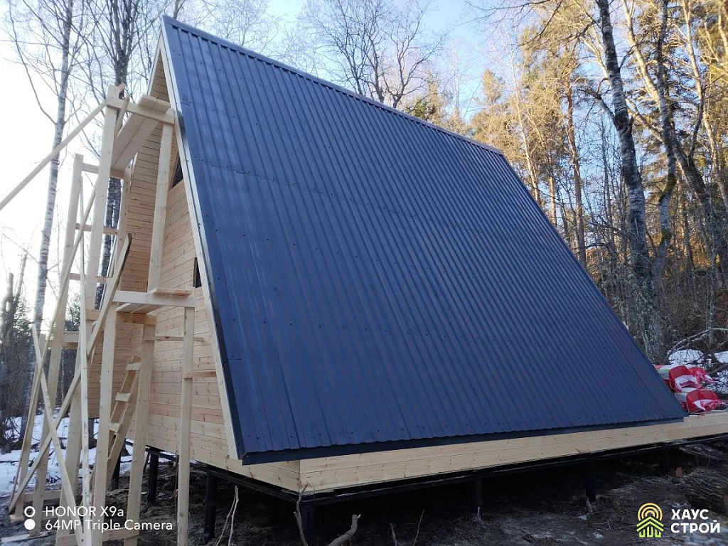 Дом A-Frame "Борн" в Карелии - Фото 4
