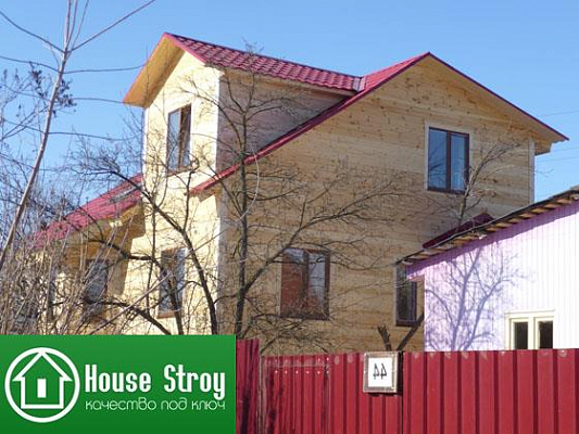 Каркасный дом 8х9 в Никольском