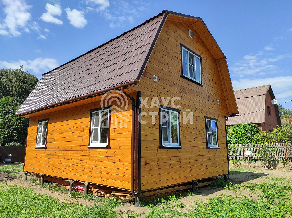 Каркасный дом 6х8 Ялта в Куйвози - Фото 7
