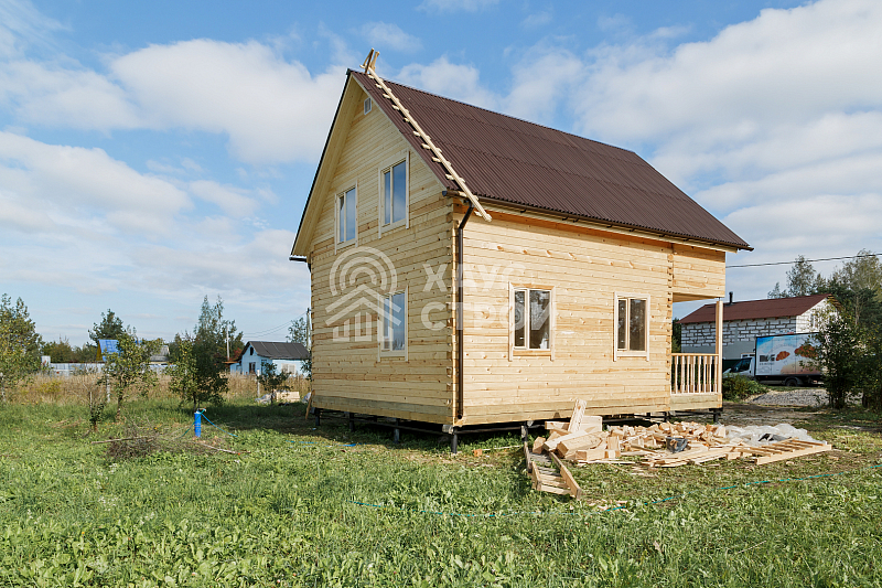Дом из бруса 6х8 Герон в Гатчинском районе - Фото 2