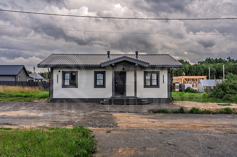 Каркасный дом 8х11 в КП Ранчо, ул. Строгановская - Фото 0