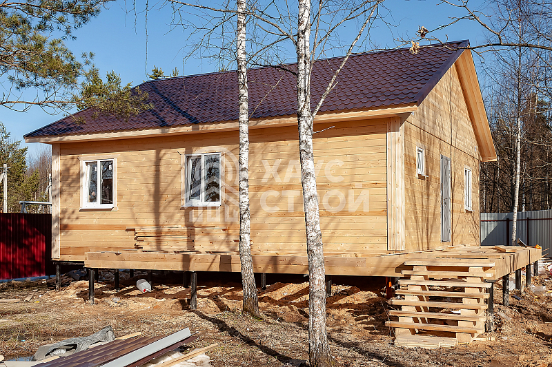 Дом из бруса 9х9 Регон в деревне Троица - Фото 1