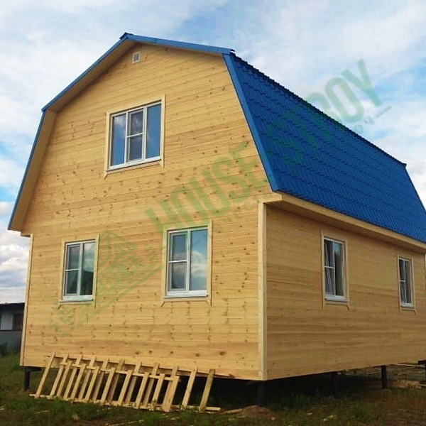 Каркасный дом 7.5х8 Дигма в РП Большие Дворы - Фото 2