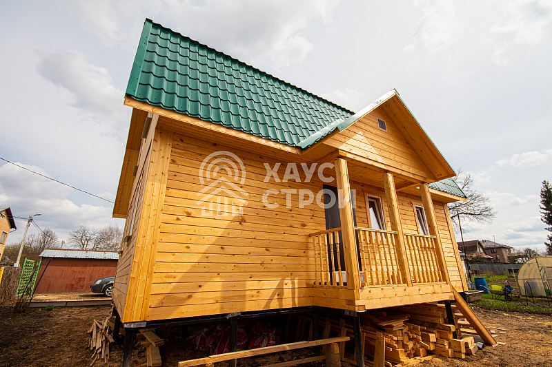 Дом из бруса 7х9 Ферми в ГО Домодедово - Фото 1