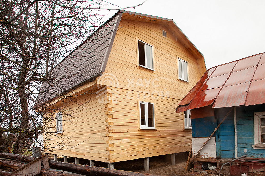 Дом из бруса 8х10 Ремис в деревне Сарженка - Фото 6
