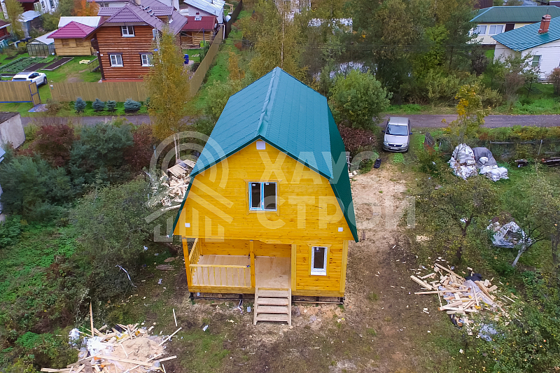 Дом из бруса 6х8 Бедфорд в Ленинградской области - Фото 2