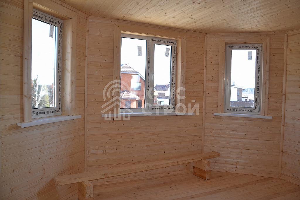 Дом из бруса 7х8 Бура в деревне Бережки - Фото 6