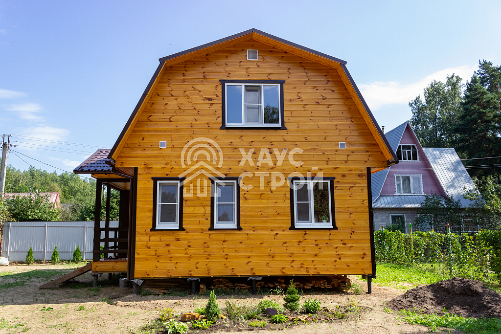 Каркасный дом 6х8 Ялта в Куйвози - Фото 6