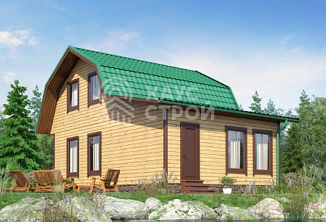 фото Дом из профилированного бруса 6х9 "Аморе"