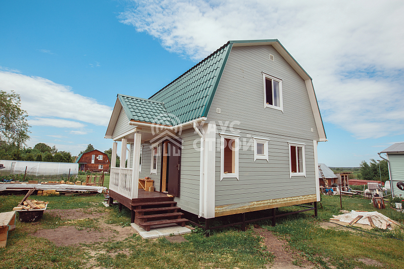 Дом из бруса 8х7.5 Дигма в Прионежском районе - Фото 0