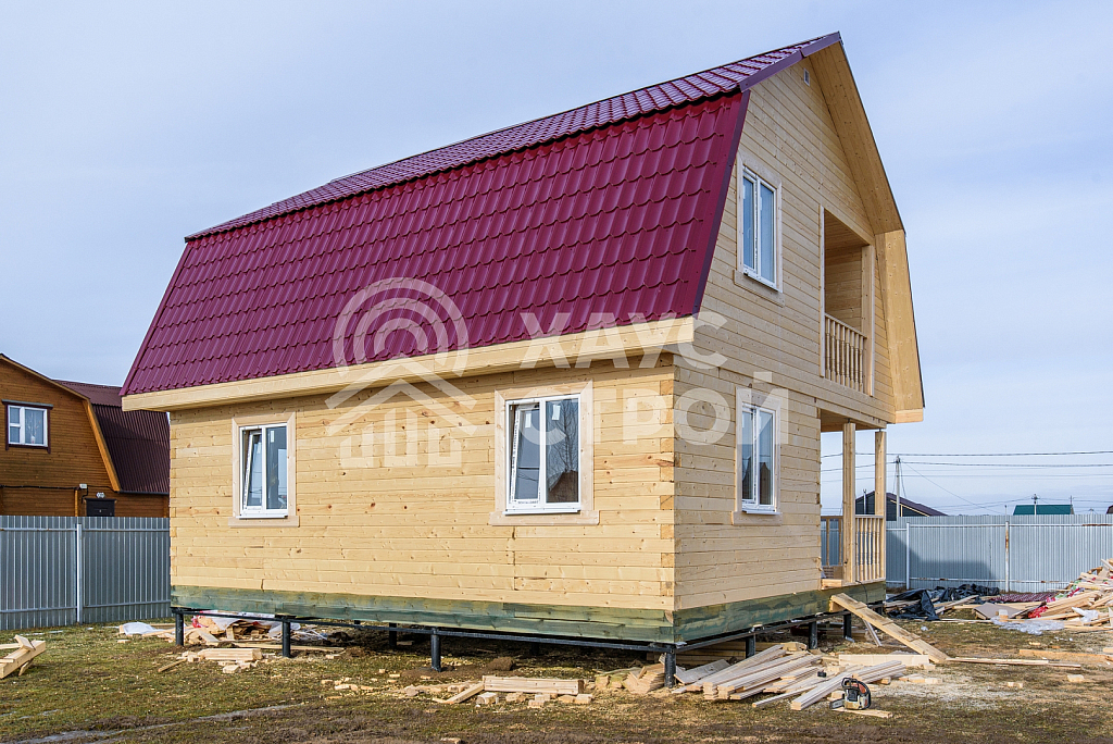 Дом из бруса 7х8 Калидон в поселке Семрино - Фото 5