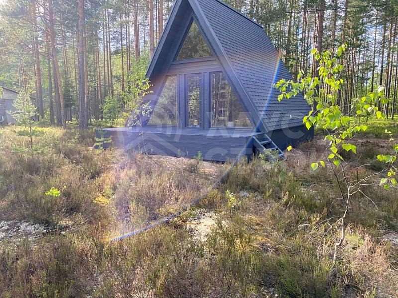 Деревянный дом A-Frame Борн 6х8, Заходское - Фото 2