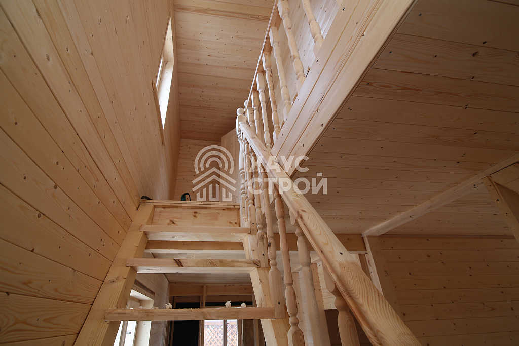 Каркасный дом 6х6 Крестцы в деревне Сарженка - Фото 5