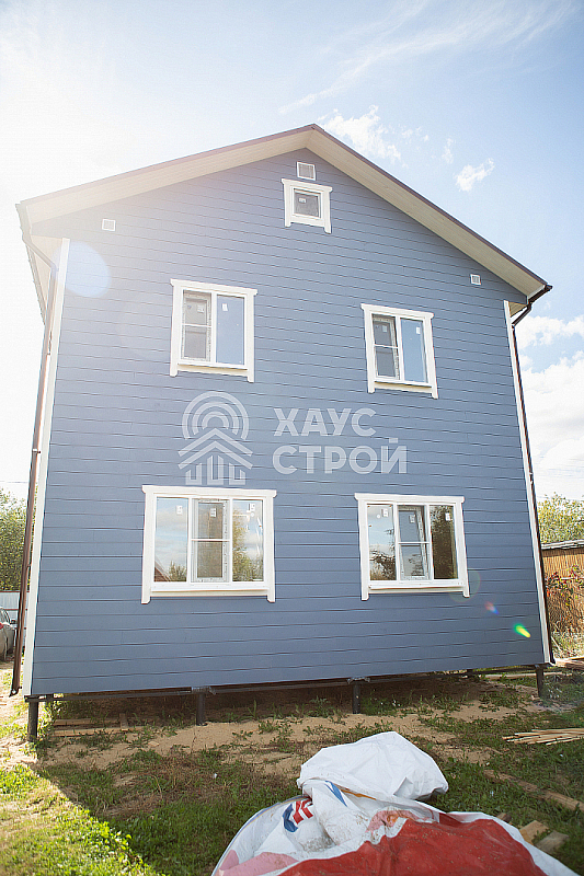 Каркасный дом 7х9 Дмитровск в СНТ Сальково-М - Фото 1