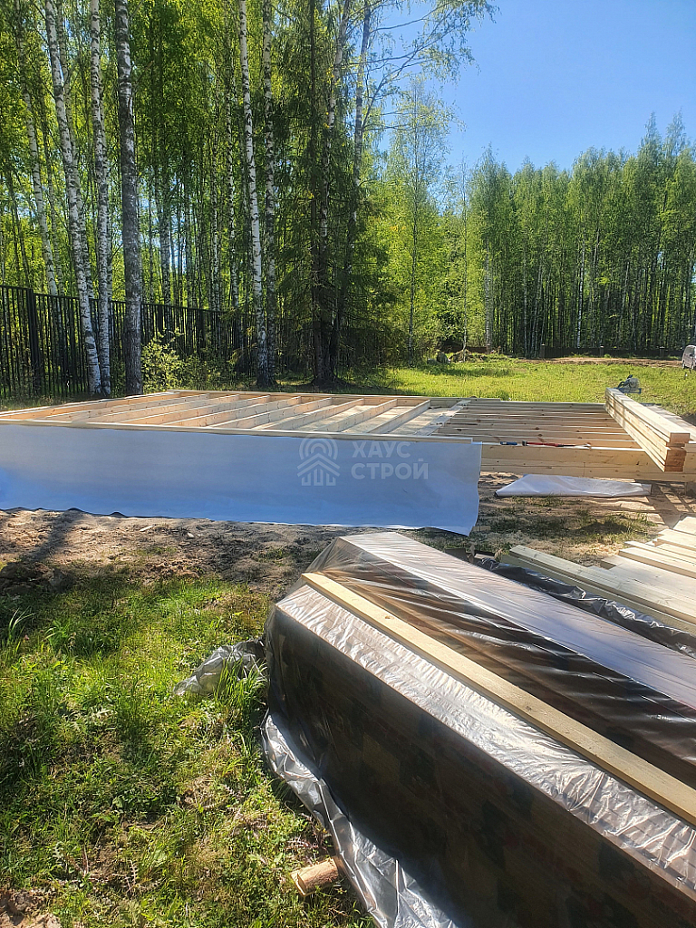 Деревянный дом A-Frame Борн 6х9 с террасой, Коприно - Фото 4