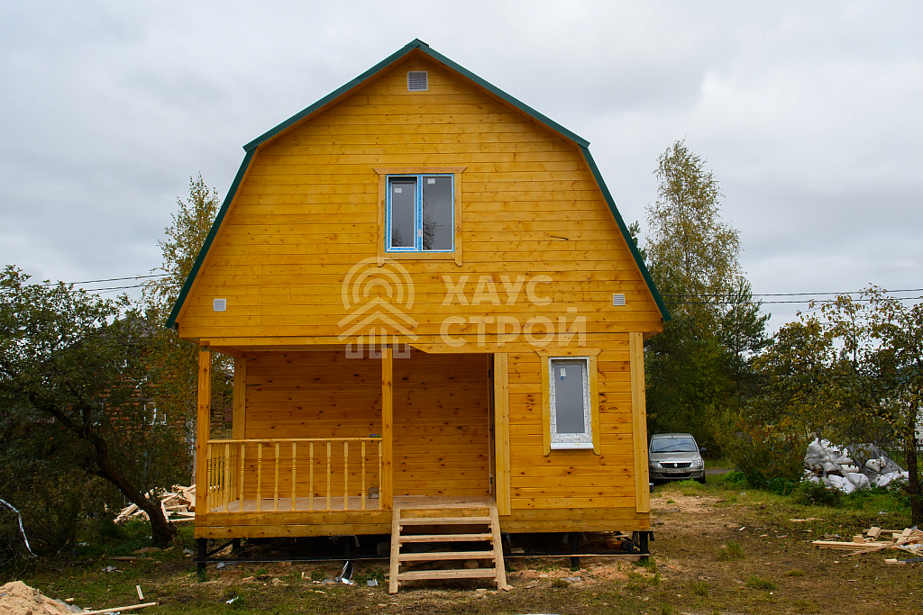 Дом из бруса 6х8 Бедфорд в Ленинградской области - Фото 9