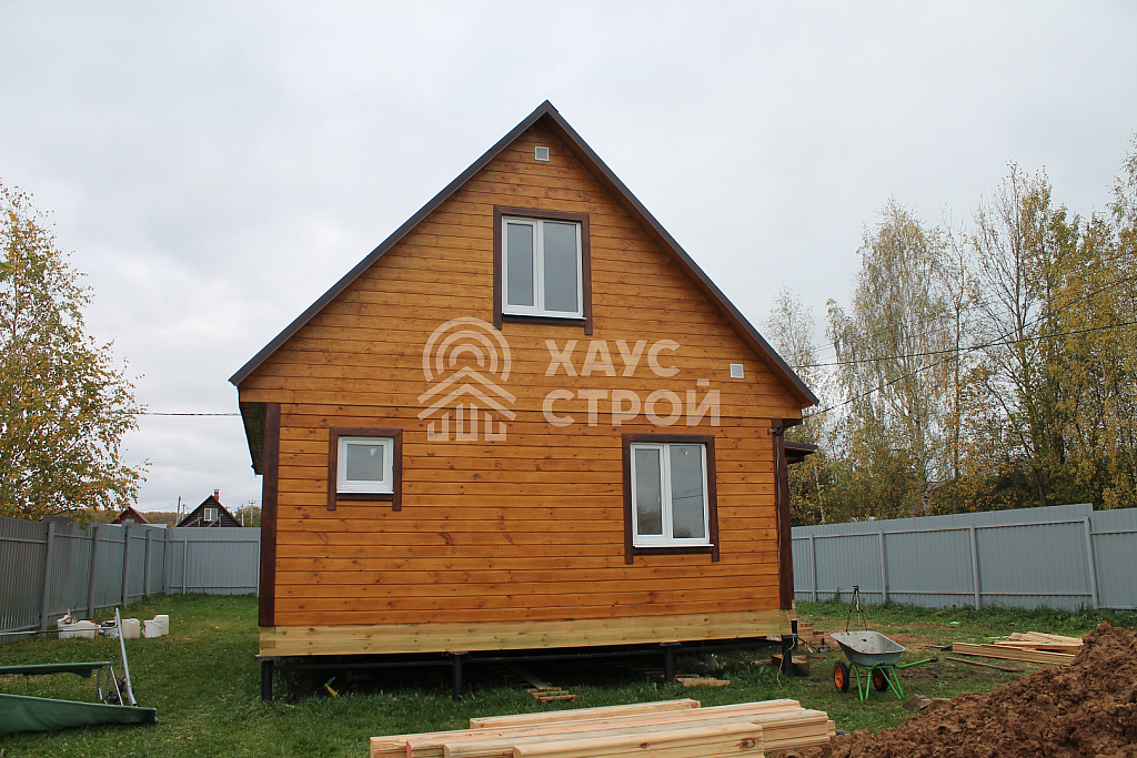 Дом из бруса 8х7.5 Либерти в СНТ Коммунальщик - Фото 4