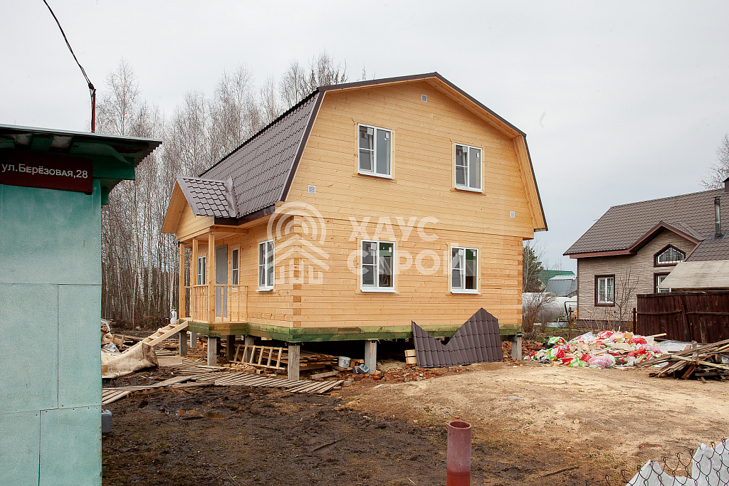 Дом из бруса 7х9 Ферми в РП Ильинский - Фото 4