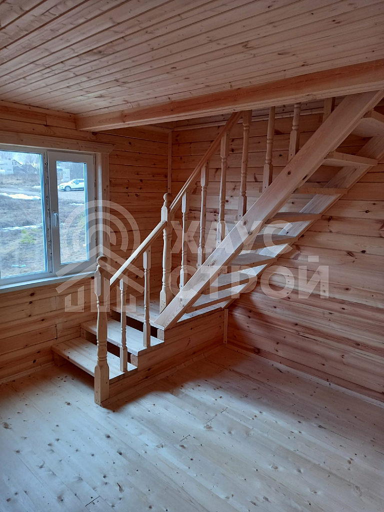 Дом из бруса 8х10 в Кардымовском районе - Фото 4