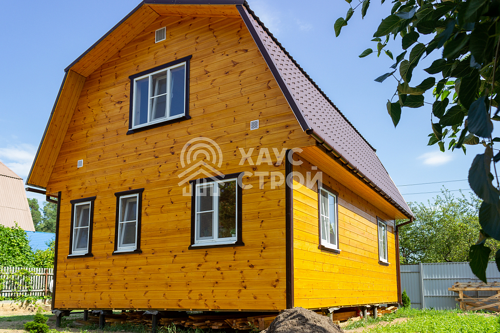 Каркасный дом 6х8 Ялта в Куйвози - Фото 5
