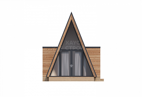 фасад Дом A-Frame 10х4 «Солафри»