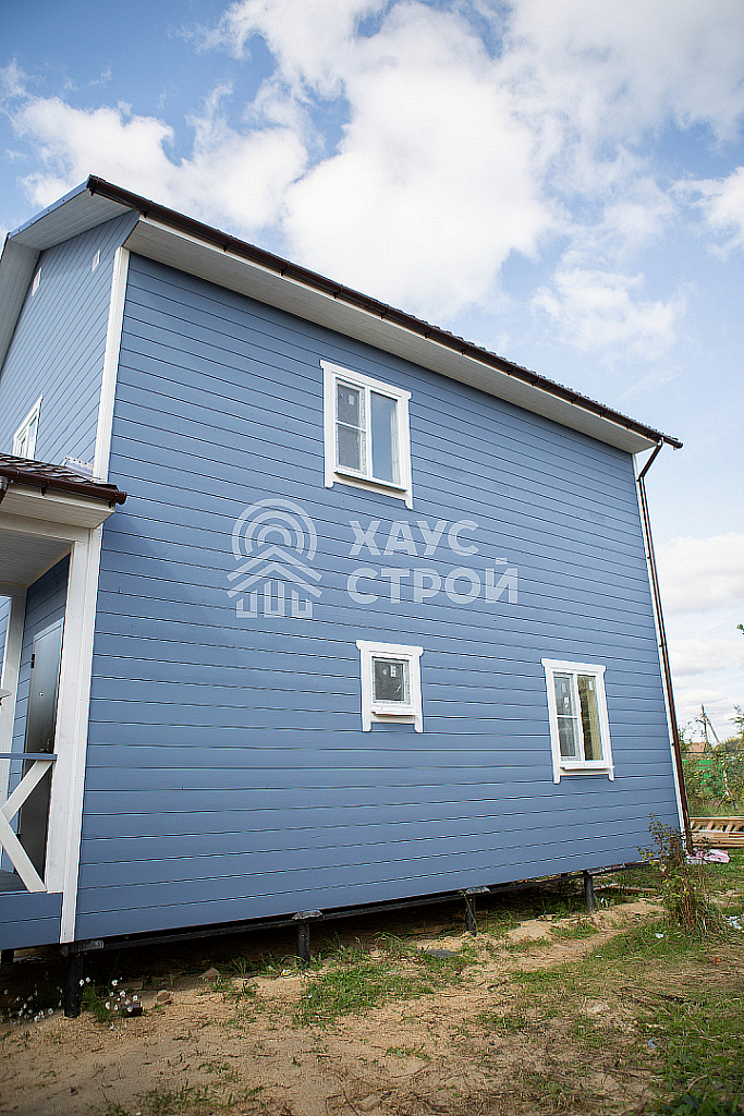 Каркасный дом 7х9 Дмитровск в СНТ Сальково-М - Фото 3