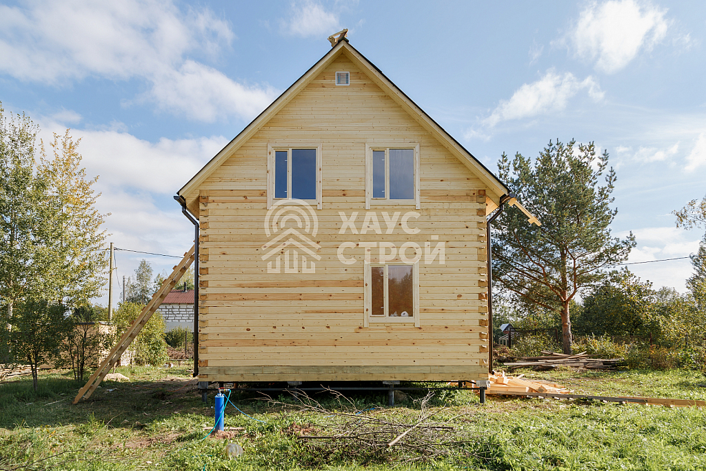 Дом из бруса 6х8 Герон в Гатчинском районе - Фото 3