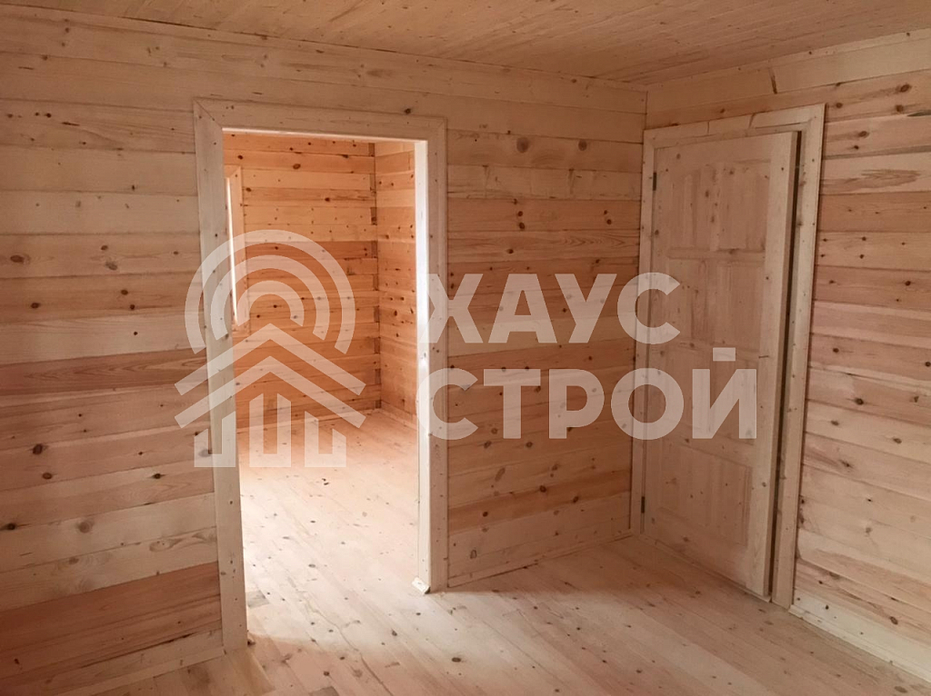 Дом из бруса 8х9 Гик в селе Марфино - Фото 4