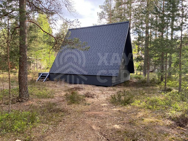 Деревянный дом A-Frame Борн 6х8, Заходское - Фото 1