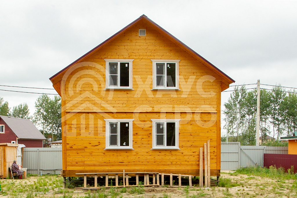 Дом из бруса 7х7 Баон в деревне Гостилицы - Фото 3