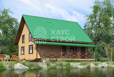 фото Дом из бруса 9х9 «Шлесвиг»