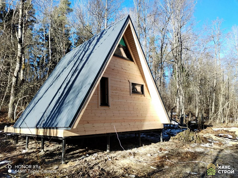 Дом A-Frame "Борн" в Карелии - Фото 1