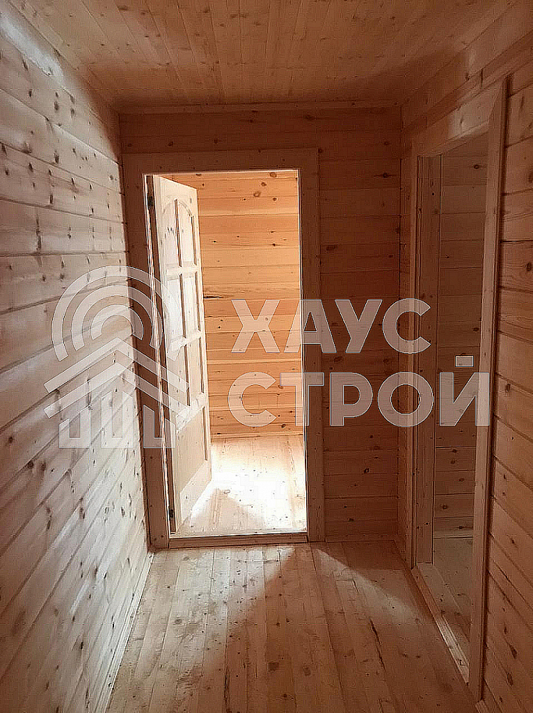 Дом из бруса 8х9 Гик в селе Марфино - Фото 7