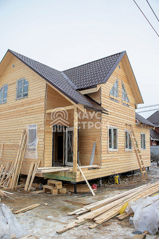 Каркасный дом 8х9 Кемерово в Сусанино - Фото 2