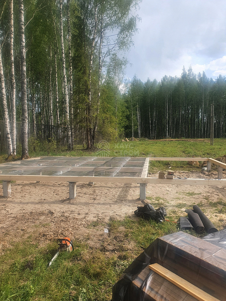 Деревянный дом A-Frame Борн 6х9 с террасой, Коприно - Фото 3