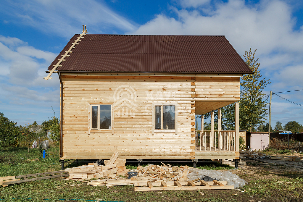 Дом из бруса 6х8 Герон в Гатчинском районе - Фото 5