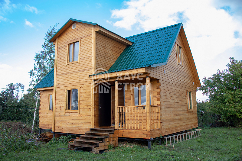 Дом из бруса 7х9 Абидос в Рязанской области - Фото 0