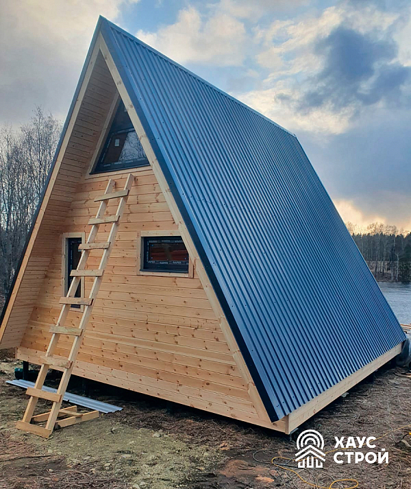 Дом A-Frame в Карелии - Фото 1