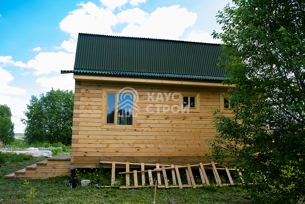 Дом из бруса 7х8 Сиде в Смоленской области - Фото 5
