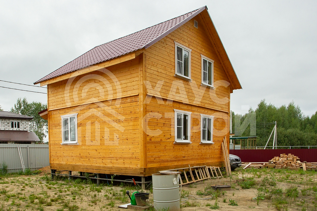 Дом из бруса 7х7 Баон в деревне Гостилицы - Фото 6