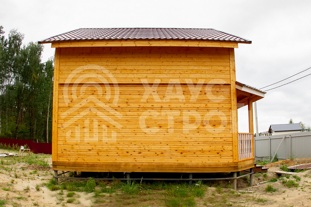 Дом из бруса 7х7 Баон в деревне Гостилицы - Фото 7